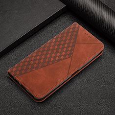Coque Portefeuille Livre Cuir Etui Clapet Y02X pour Xiaomi Redmi Note 12 Pro 5G Marron