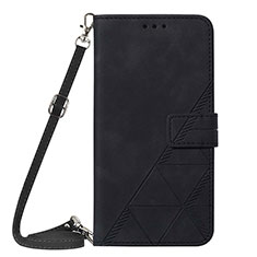 Coque Portefeuille Livre Cuir Etui Clapet Y03B pour Samsung Galaxy S20 FE 4G Noir