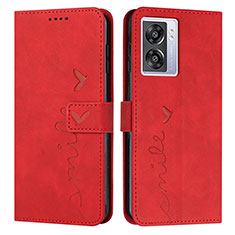 Coque Portefeuille Livre Cuir Etui Clapet Y03X pour OnePlus Nord N300 5G Rouge