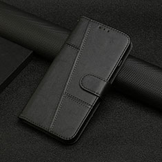 Coque Portefeuille Livre Cuir Etui Clapet Y04X pour Motorola Moto E22S Noir