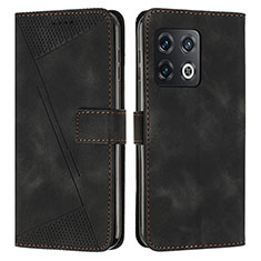 Coque Portefeuille Livre Cuir Etui Clapet Y04X pour OnePlus 10 Pro 5G Noir