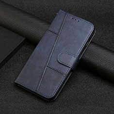 Coque Portefeuille Livre Cuir Etui Clapet Y04X pour Oppo Reno10 Pro+ Plus 5G Bleu