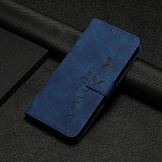 Coque Portefeuille Livre Cuir Etui Clapet Y04X pour Xiaomi Poco C55 Bleu