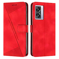 Coque Portefeuille Livre Cuir Etui Clapet Y07X pour OnePlus Nord N300 5G Rouge