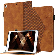Coque Portefeuille Livre Cuir Etui Clapet YX1 pour Apple iPad Air 3 Marron