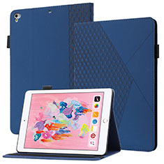 Coque Portefeuille Livre Cuir Etui Clapet YX1 pour Apple iPad Air Bleu
