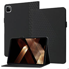 Coque Portefeuille Livre Cuir Etui Clapet YX1 pour Apple iPad Pro 11 (2020) Noir