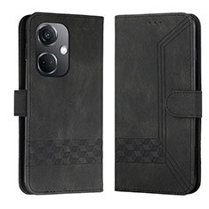 Coque Portefeuille Livre Cuir Etui Clapet YX5 pour Oppo K11 5G Noir