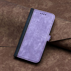 Coque Portefeuille Livre Cuir Etui Clapet YX5 pour Samsung Galaxy S23 Plus 5G Violet