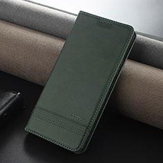 Coque Portefeuille Livre Cuir Etui Clapet YZ2 pour Huawei Honor 90 Lite 5G Vert