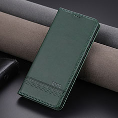 Coque Portefeuille Livre Cuir Etui Clapet YZ2 pour Huawei Nova Y91 Vert
