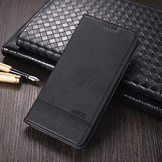 Coque Portefeuille Livre Cuir Etui Clapet YZ2 pour Oppo A58 5G Noir