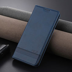 Coque Portefeuille Livre Cuir Etui Clapet YZ2 pour Xiaomi Mi 13T Pro 5G Bleu