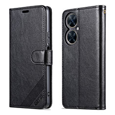 Coque Portefeuille Livre Cuir Etui Clapet YZ3 pour Huawei Nova 11i Noir