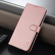 Coque Portefeuille Livre Cuir Etui Clapet YZ3 pour Huawei Nova Y91 Or Rose
