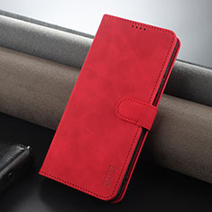 Coque Portefeuille Livre Cuir Etui Clapet YZ3 pour Huawei Nova Y91 Rouge