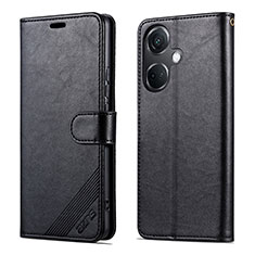 Coque Portefeuille Livre Cuir Etui Clapet YZ3 pour OnePlus Nord CE 3 5G Noir