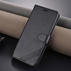 Coque Portefeuille Livre Cuir Etui Clapet YZ3 pour Xiaomi Redmi Note 13 Pro+ Plus 5G Noir