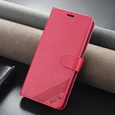 Coque Portefeuille Livre Cuir Etui Clapet YZ4 pour Xiaomi Mi 13T 5G Rose Rouge