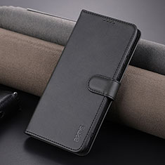 Coque Portefeuille Livre Cuir Etui Clapet YZ5 pour Huawei P60 Noir