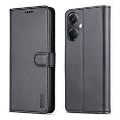 Coque Portefeuille Livre Cuir Etui Clapet YZ5 pour OnePlus Nord CE 3 5G Noir