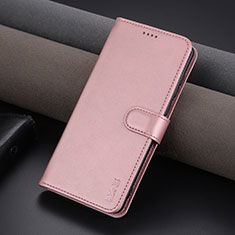 Coque Portefeuille Livre Cuir Etui Clapet YZ6 pour Huawei Nova 11 Pro Rose Rouge