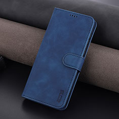 Coque Portefeuille Livre Cuir Etui Clapet YZ6 pour Oppo Reno9 5G Bleu
