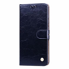 Coque Portefeuille Livre Cuir Etui Clapet Z02 pour Samsung Galaxy A51 5G Bleu