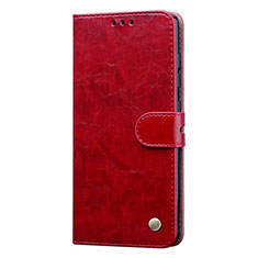 Coque Portefeuille Livre Cuir Etui Clapet Z02 pour Samsung Galaxy A51 5G Rouge