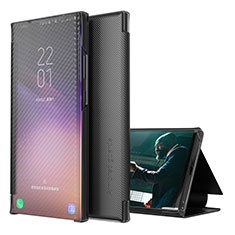 Coque Portefeuille Livre Cuir Etui Clapet ZL1 pour Samsung Galaxy A42 5G Noir