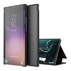Coque Portefeuille Livre Cuir Etui Clapet ZL1 pour Samsung Galaxy S20 5G Noir