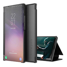 Coque Portefeuille Livre Cuir Etui Clapet ZL1 pour Samsung Galaxy S22 5G Noir
