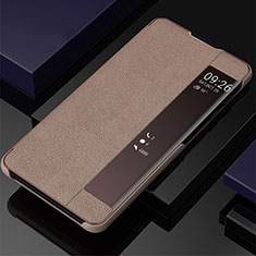 Coque Portefeuille Livre Cuir Etui Clapet ZL2 pour Samsung Galaxy Note 10 5G Or Rose