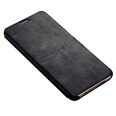 Coque Portefeuille Livre Cuir L03 pour Samsung Galaxy Note 5 N9200 N920 N920F Noir