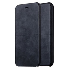 Coque Portefeuille Livre Cuir L04 pour Apple iPhone 6S Noir
