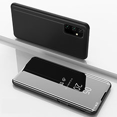 Coque Portefeuille Livre Cuir Miroir Housse Etui Clapet ZL1 pour Samsung Galaxy A05s Noir