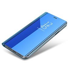 Coque Portefeuille Livre Cuir pour Samsung Galaxy S8 Bleu