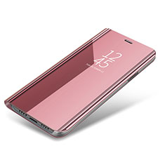 Coque Portefeuille Livre Cuir pour Samsung Galaxy S8 Plus Or Rose