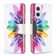 Coque Portefeuille Motif Fantaisie Livre Cuir Etui Clapet B01F pour Oppo Reno7 Z 5G Mixte