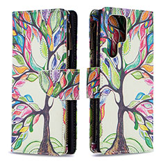 Coque Portefeuille Motif Fantaisie Livre Cuir Etui Clapet B05F pour Samsung Galaxy S23 Ultra 5G Mixte