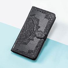 Coque Portefeuille Motif Fantaisie Livre Cuir Etui Clapet S07D pour Xiaomi Mi 13 Ultra 5G Noir