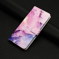 Coque Portefeuille Motif Fantaisie Livre Cuir Etui Clapet Y01X pour Xiaomi Poco X5 Pro 5G Violet