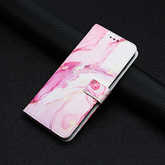 Coque Portefeuille Motif Fantaisie Livre Cuir Etui Clapet Y01X pour Xiaomi Redmi 9 India Rose