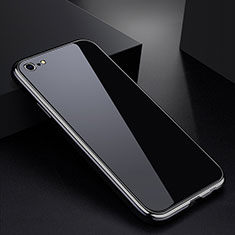 Coque Rebord Bumper Luxe Aluminum Metal Miroir Housse Etui pour Apple iPhone 6S Argent