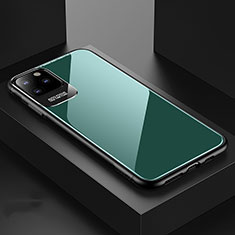 Coque Rebord Contour Silicone et Vitre Miroir Housse Etui G02 pour Apple iPhone 11 Pro Max Gris