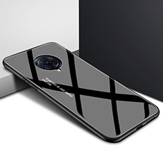 Coque Rebord Contour Silicone et Vitre Miroir Housse Etui pour Vivo Nex 3 5G Noir