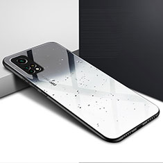 Coque Rebord Contour Silicone et Vitre Miroir Housse Etui pour Xiaomi Mi 10T 5G Gris
