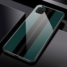 Coque Rebord Contour Silicone et Vitre Miroir Housse Etui T01 pour Huawei Nova 7i Vert
