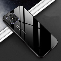 Coque Rebord Contour Silicone et Vitre Miroir Housse Etui T01 pour Huawei Nova 8 SE 5G Noir