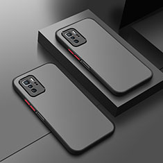 Coque Rebord Contour Silicone et Vitre Transparente Housse Etui P01 pour Xiaomi Poco X3 GT 5G Noir